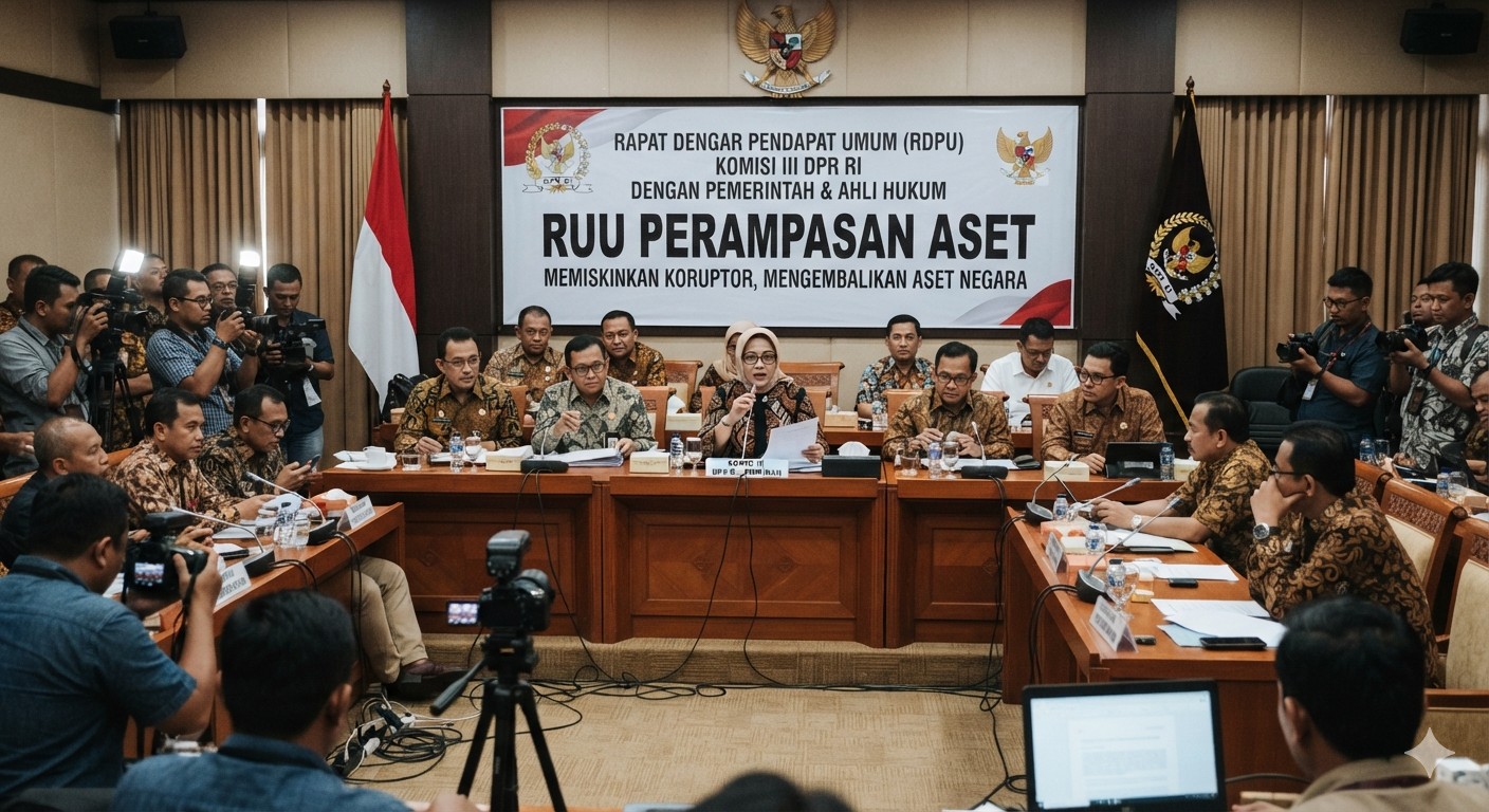 RUU Perampasan Aset Ditargetkan Rampung Desember 2026