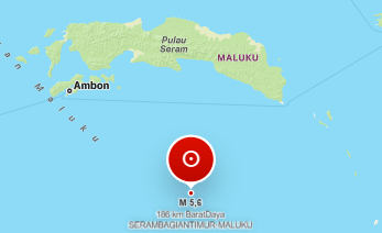 Gempa M6,2 Guncang Maluku Barat Daya, Tak Ada Kerusakan